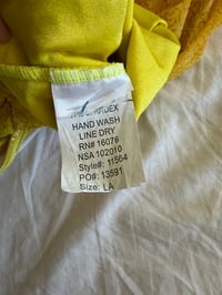 Image 6 of Vintage Y2K yellow handkerchief hem ruched bust sparkly fairy cami