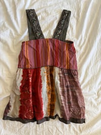 Image 6 of  Vintage Y2K Italian sequin and beaded strap baby doll top 