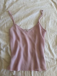 Image 3 of Vintage Y2K baby pink beaded long sleeve baby doll style top 