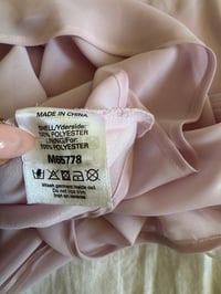 Image 6 of Vintage Y2K baby pink beaded long sleeve baby doll style top 
