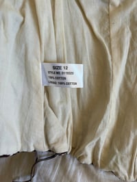Image 6 of Vintage Y2K brown floral broderie anglaise corset style cami with lace up side detailing 
