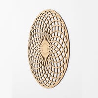 Image 2 of Sacred Geometry Wooden Wall Art – Flower Of Life Mandala