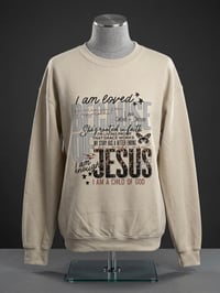 Image 1 of Because of Jesus Sweatshirt