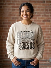 Image 2 of Because of Jesus Sweatshirt