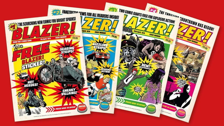 BLAZER! Annual + BLAZER! comics