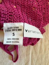 Image 3 of Vintage Y2K pink iridescent mermaid sequin cami 