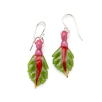 frond earrings