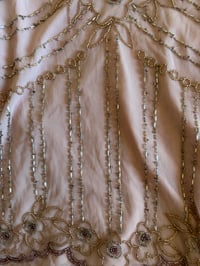 Image 5 of Vintage Y2K baby pink floral beaded top 