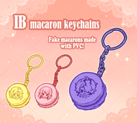 Image 1 of Macaron Keychains ✦ IB