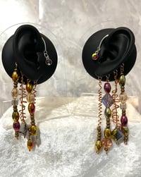 Image 2 of Bronz Lady - Chandelier Ear Cuffs 