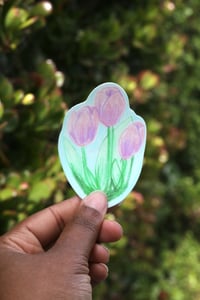 tulip vinyl sticker