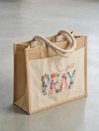 Image 2 of Just Pray Tote Bag