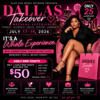 Image 1 of Dallas Takeover Weekend Experience July 17–19, 2026 | Dallas, TX