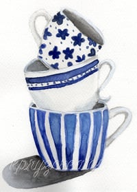 "Cups" Print 