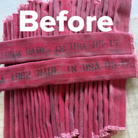 Image 3 of Navy and  Red Classic Burn Bag