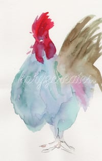 Rooster Print