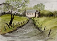 "Cottage Path" Print