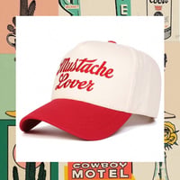 Image 2 of  Mustache Lover- Red