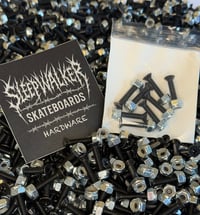 Sleepwalker Hardware 1” Black/Silver