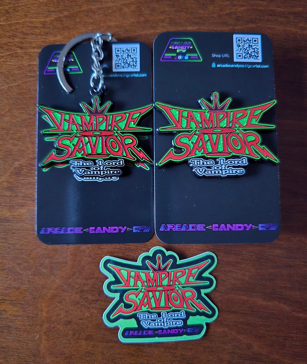 Image of VSAV PIN & KEYCHAIN SET