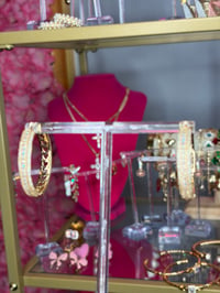 KC Bling Hoops 