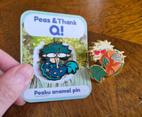Image 3 of Bakumer "Fear the Glitter" Enamel Pin