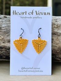 Delica Earrings - Opaque Light Squash