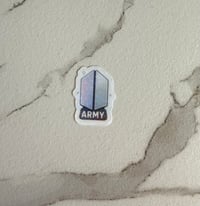 Image 1 of BTS 'Army' Sticker