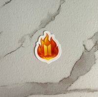 Image 1 of BTS ‘Fire’ Sticker