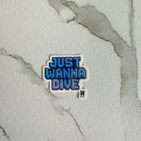 Image 1 of BTS 'Just Wanna Dive' Sticker