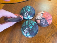 Image 5 of Sleeping Raptor Plush Buttons