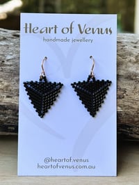 Delica Earrings - Black