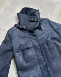 Image 9 of ITALIAN BLACK LEATHER COAT