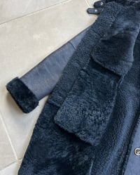 Image 8 of ITALIAN BLACK LEATHER COAT
