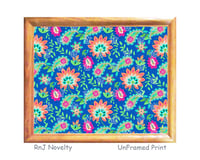 Image 1 of RnJ_JacPaisley_Blue UnFramed Print