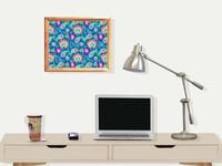 Image 2 of RnJ_JacPaisley_Blue UnFramed Print