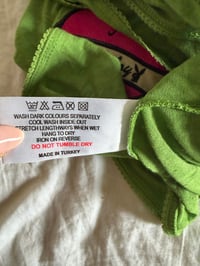 Image 6 of Vintage Y2K Playboy green halter neck cami 2000s deadstock BNWT 