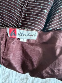 Image 6 of Vintage Y2K Aftershock purple asymmetrical hem beaded and iridescent sequin silk fairy cami 