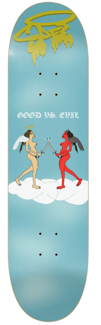 SPEC "GOOD VS. EVIL" Deck - U.S.A. made!