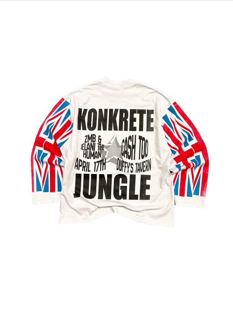 Image of 'God Save the Jungle' L/S Tee
