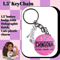 Chingona Keychain