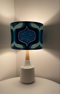 Image 2 of Blue Ogee Lamp