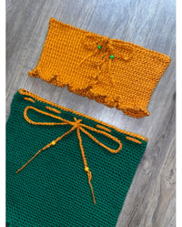 Image 2 of Miami Spice Crochet 2 Piece Outfit