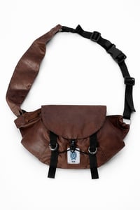 Image 1 of DOUBLE FACE FANNY PACK - brown/beige