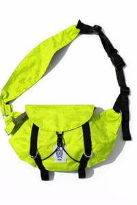 Image 3 of DOUBLE FACE FANNY PACK - military/acid yellow