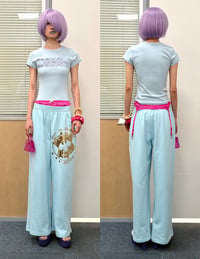 Image 8 of Four-color printed slim-fit short-sleeved T-shirt