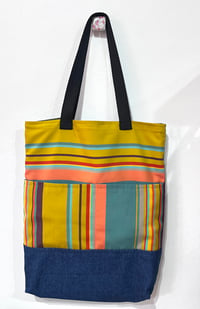Bolso loneta multicolor I