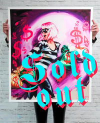 Image 1 of 'ROBBER RACHEL' Extremely Limited Hand Embellished Giclee Print