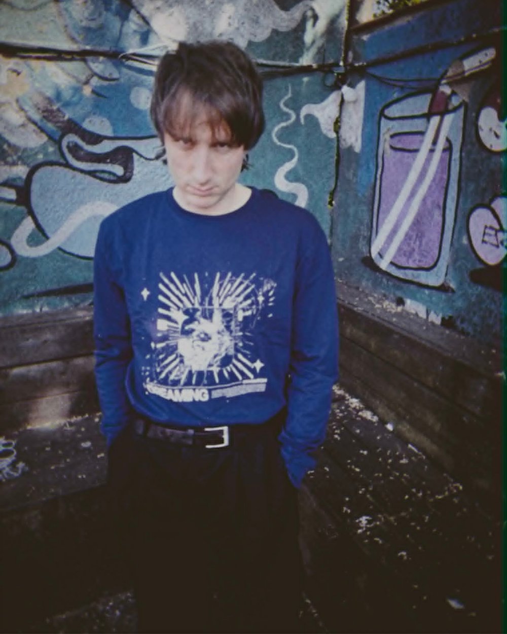 Image of O'Phantom 'Dreaming' Long-Sleeve T-shirt (screen printed)