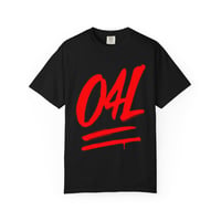 Image 1 of O4L Bold Script Tee — Red Graphic Streetwear T-Shirt
